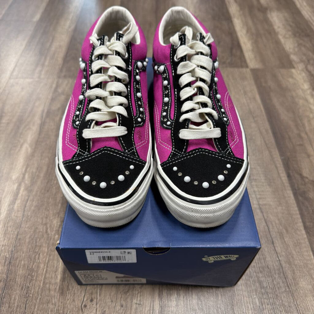 Vans Lx Old School 36 Pearlized Fuchsia Red