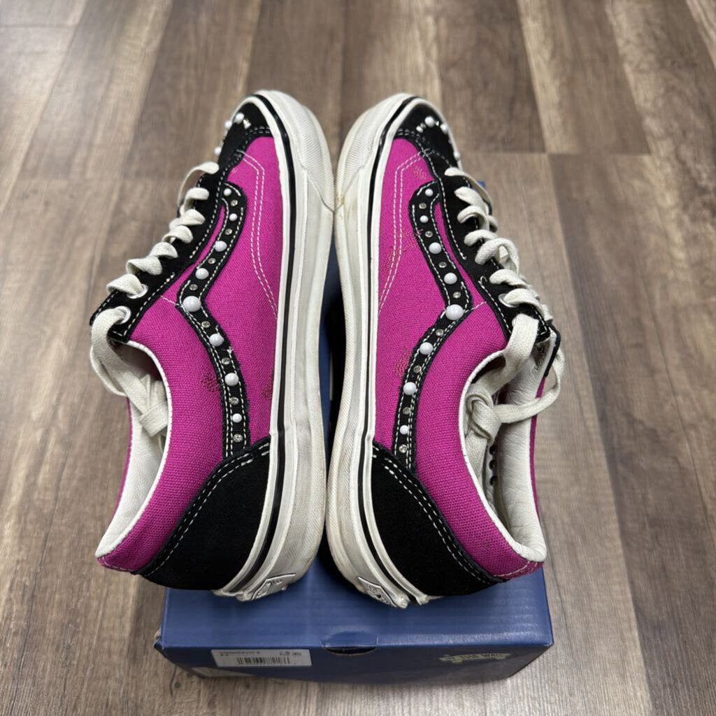 Vans Lx Old School 36 Pearlized Fuchsia Red