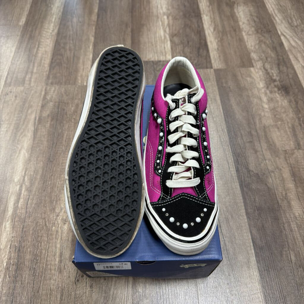 Vans Lx Old School 36 Pearlized Fuchsia Red