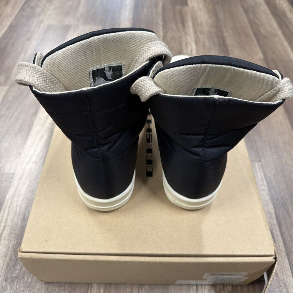 Rick Owens Padded Jumbo Lace High Black