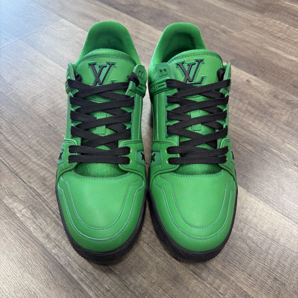 LV Louis Vuitton Trainer green black (NO BOX)