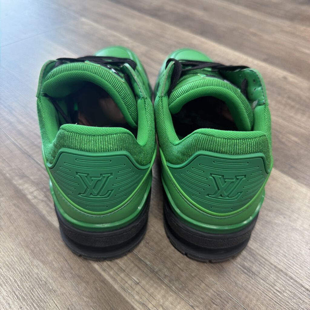 LV Louis Vuitton Trainer green black (NO BOX)