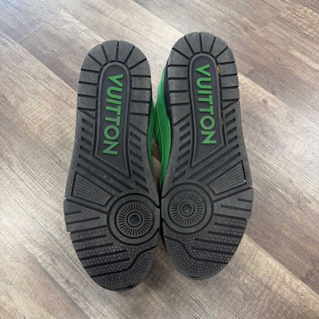 LV Louis Vuitton Trainer green black (NO BOX)
