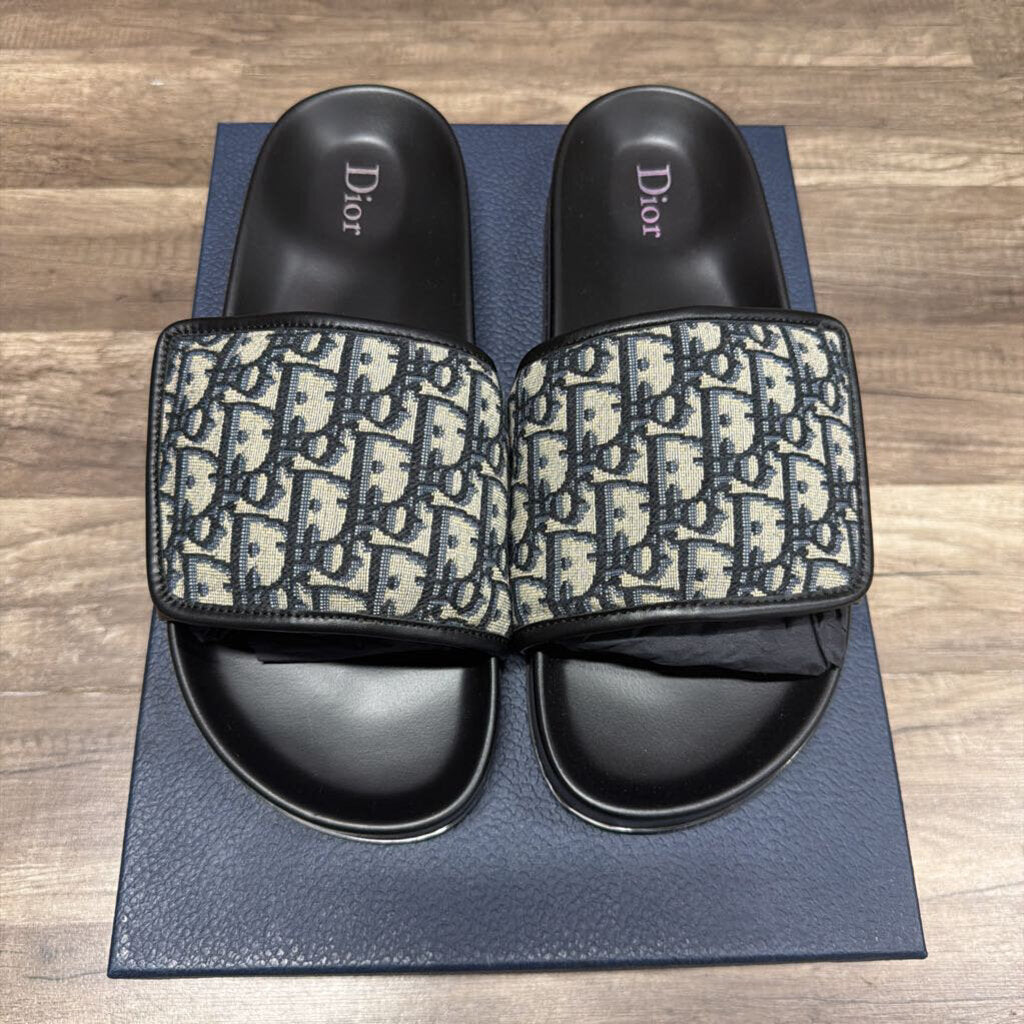 Dior Aqua sandal black beige