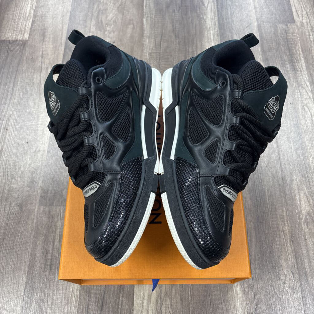 Louis Vuitton Skate Black White