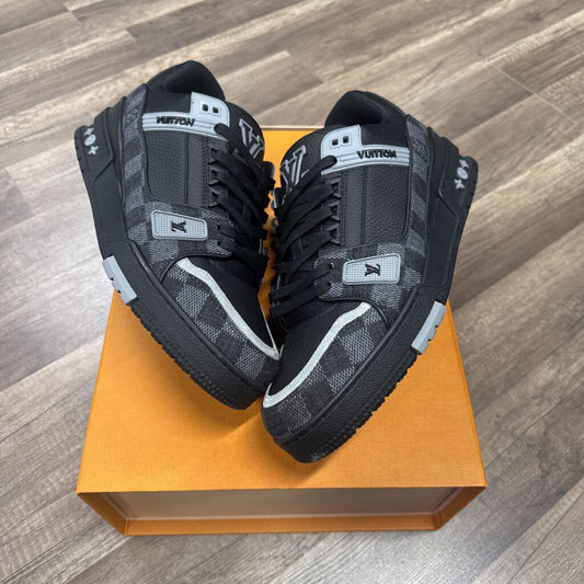 Louis Vuitton Black Damier Trainer