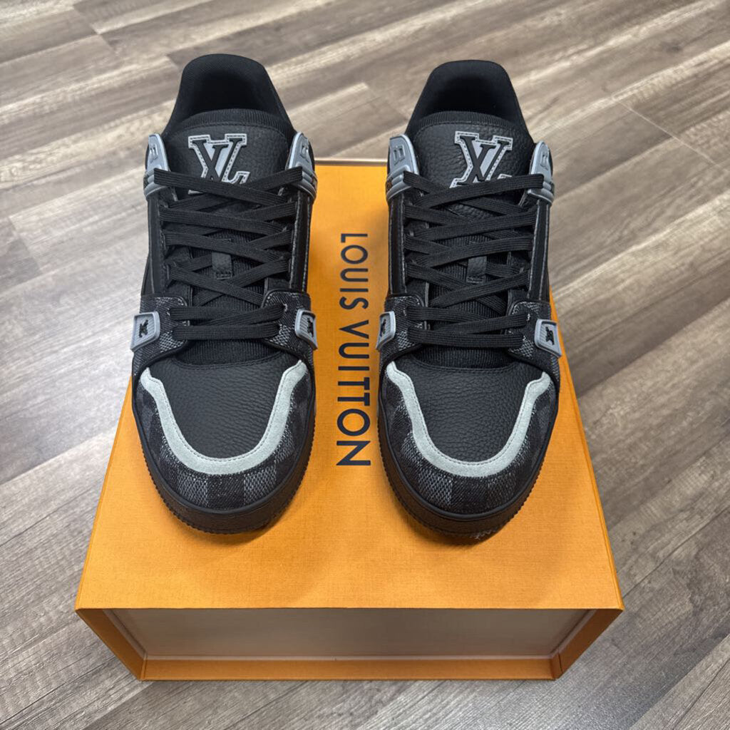 Louis Vuitton Black Damier Trainer