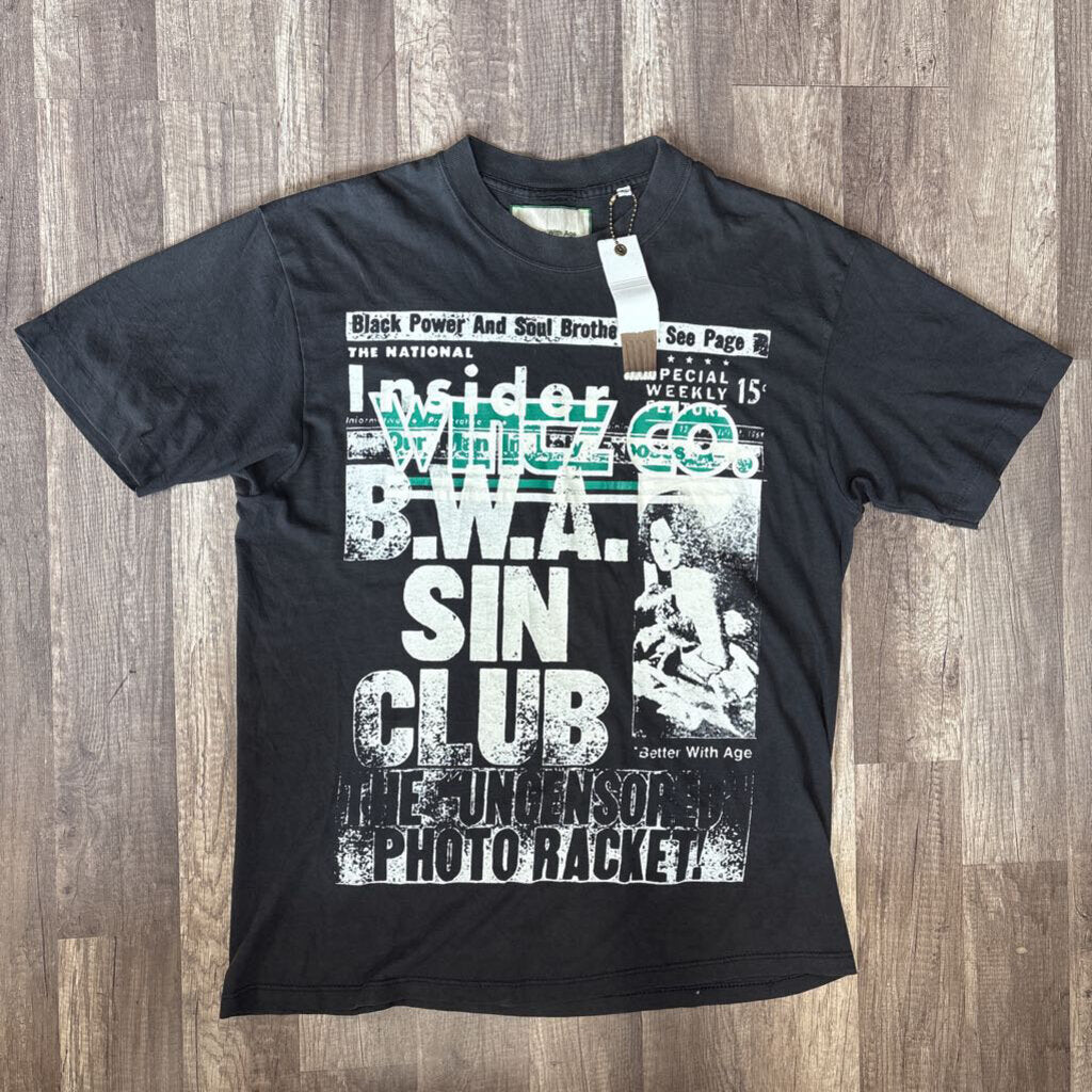 Better With Age Tshirt Grey Black Power (NEW)