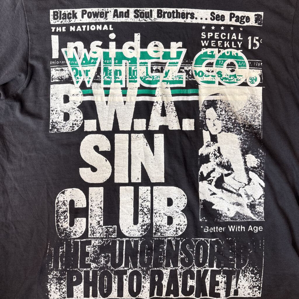 Better With Age Tshirt Grey Black Power (NEW)