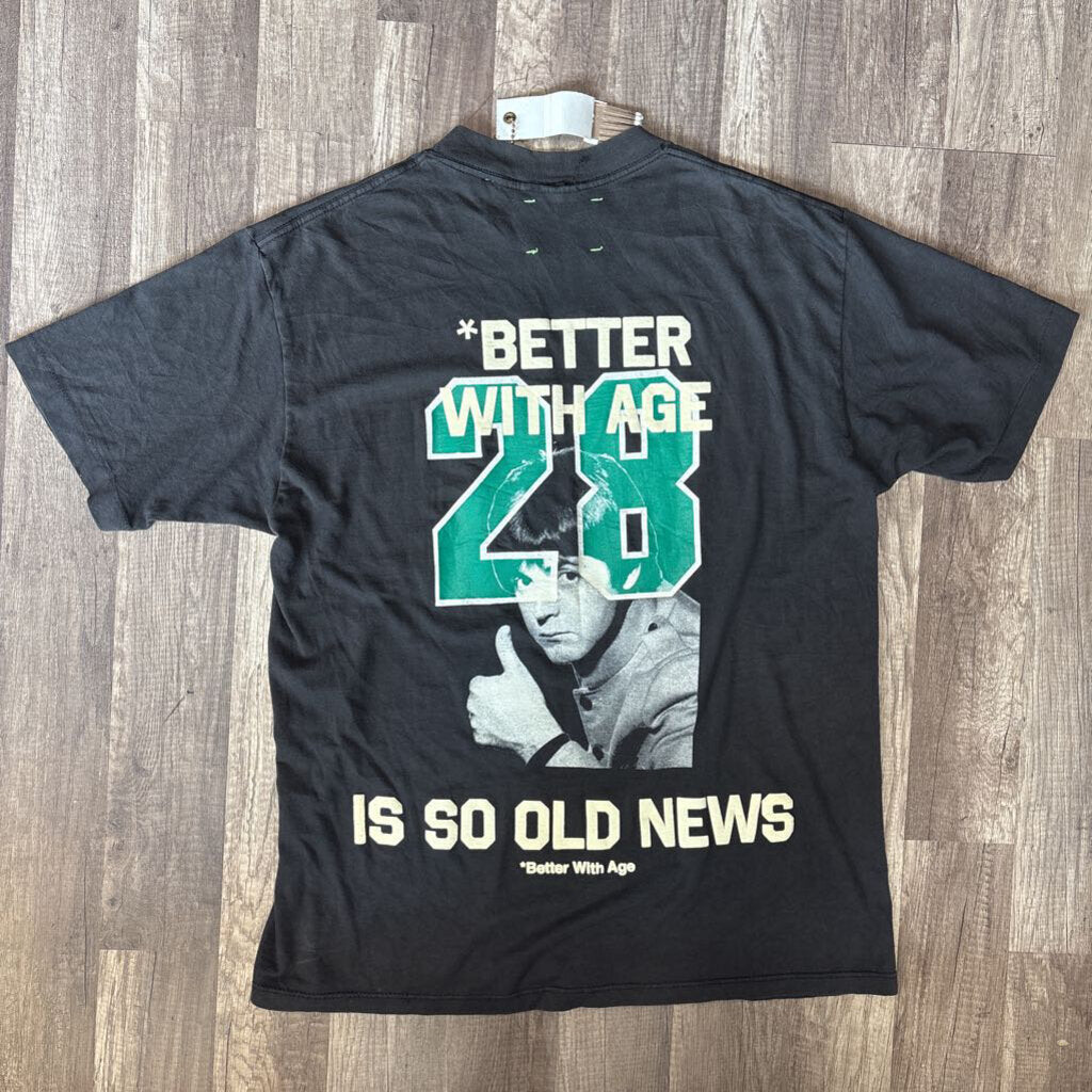 Better With Age Tshirt Grey Black Power (NEW)
