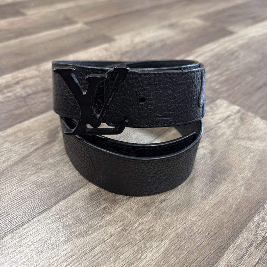 Louis Vuitton Belt Friends Printed Leather
