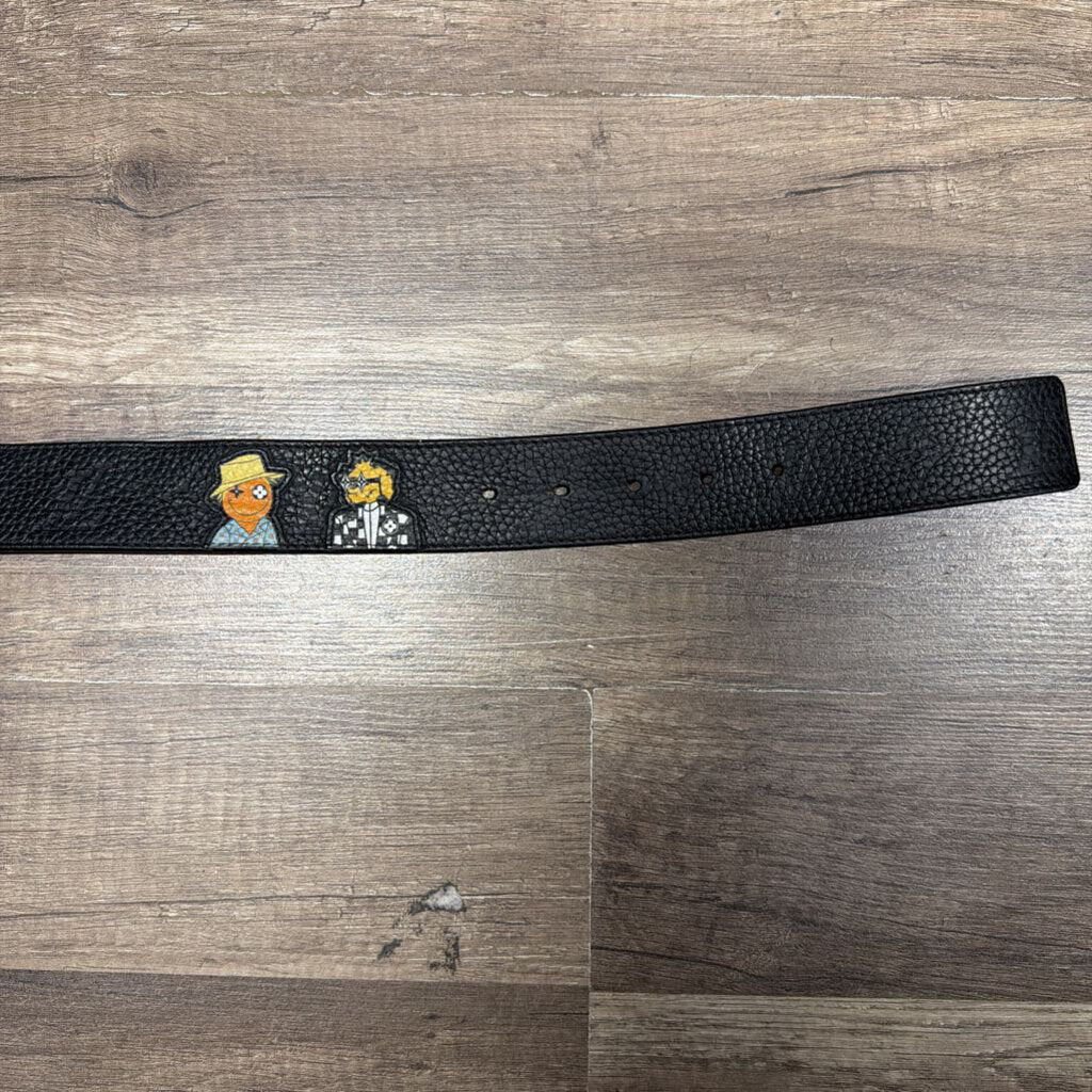 Louis Vuitton Belt Friends Printed Leather