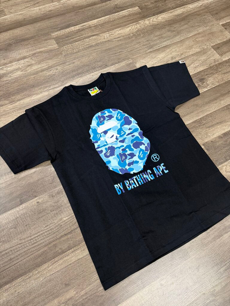 Bape shirt Black Blue camo