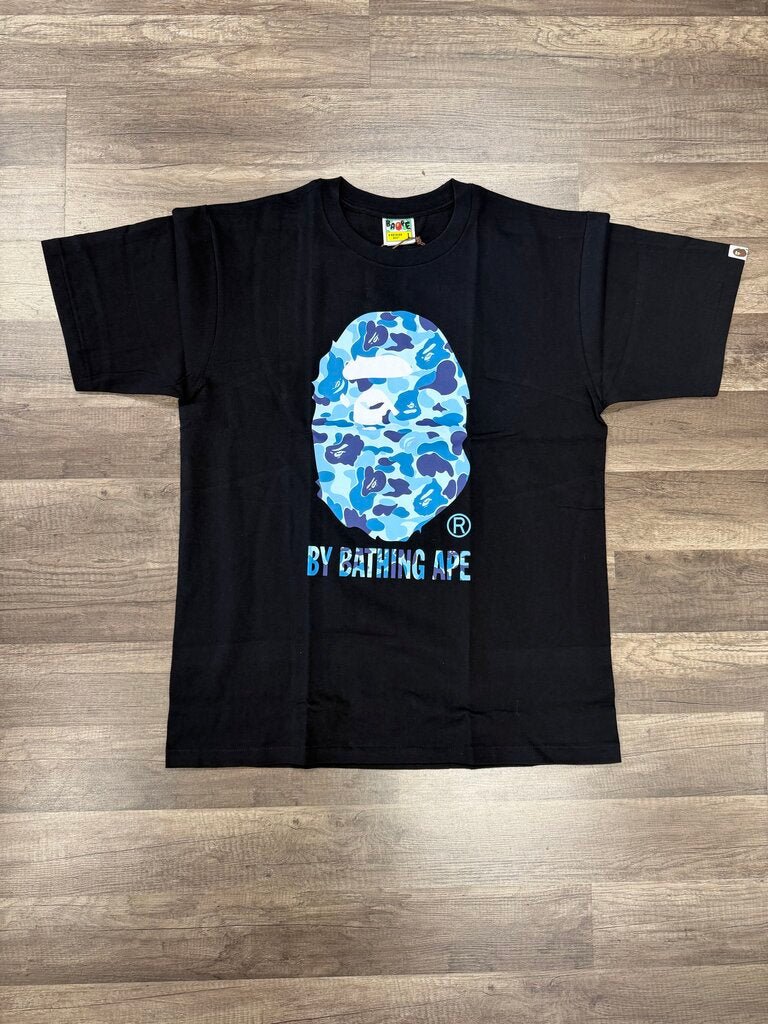 Bape shirt Black Blue camo