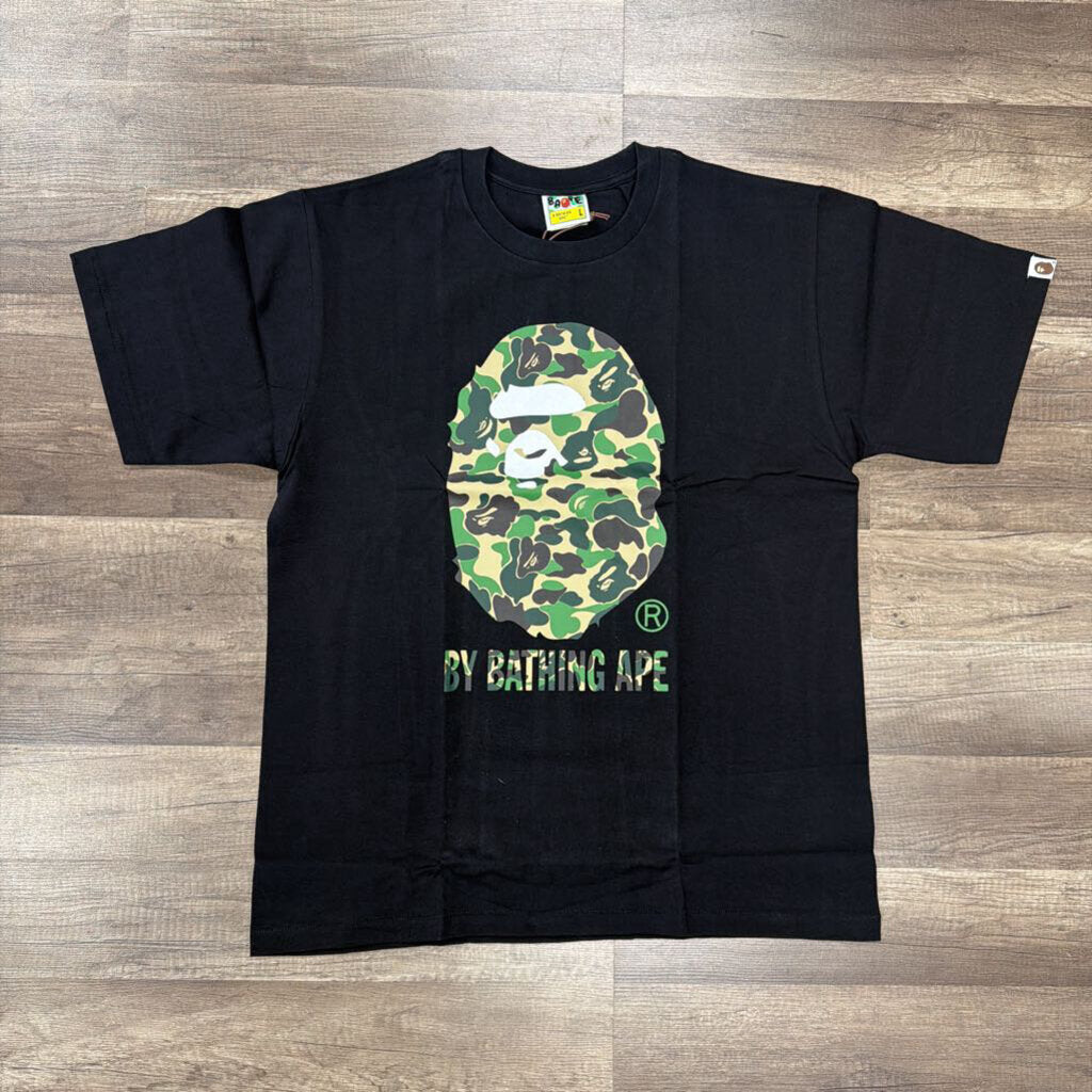 Bape shirt Black green camo