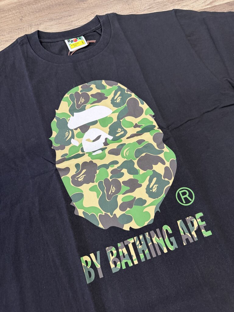 Bape shirt Black green camo