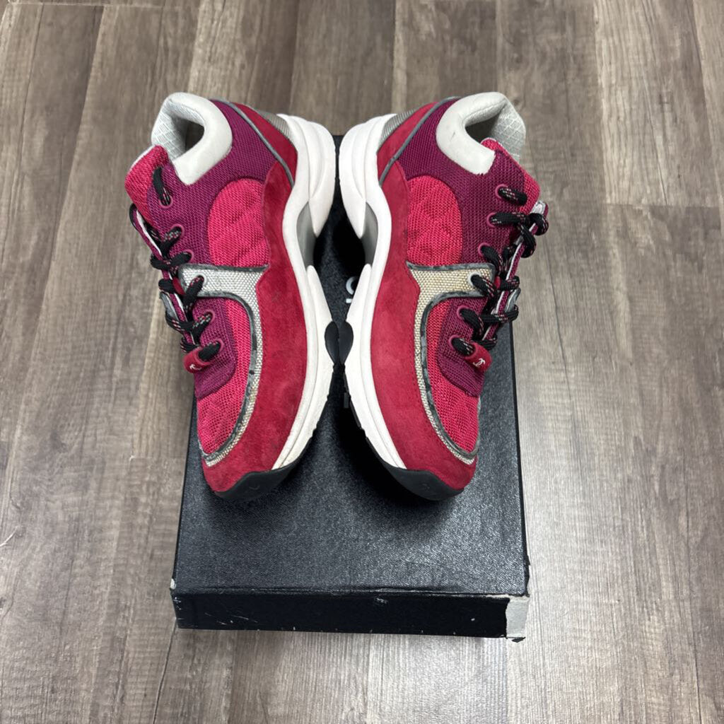 Chanel trainer pink purple