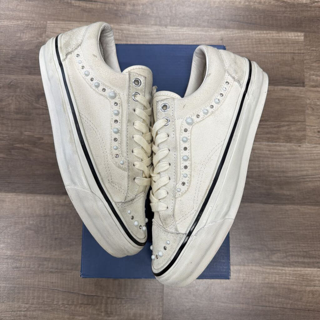Vans Pearlized White