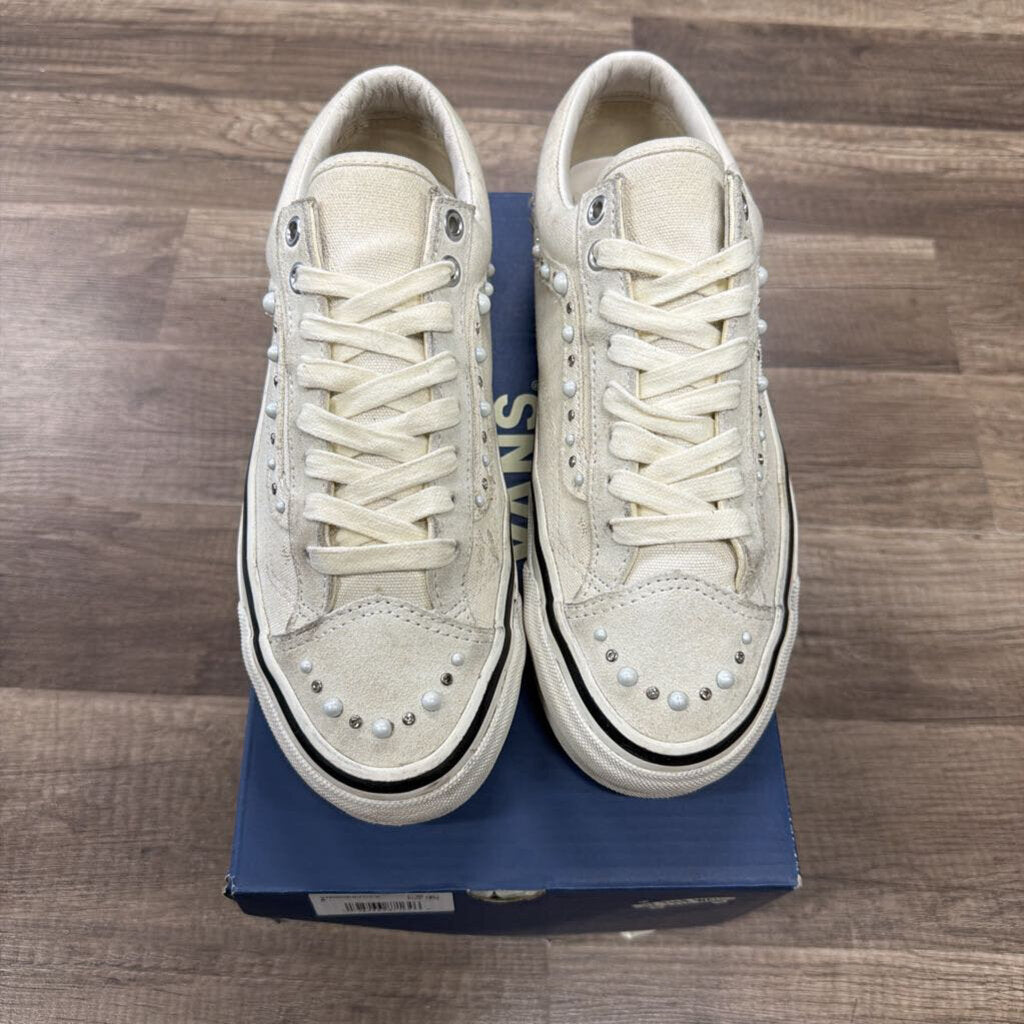 Vans Pearlized White