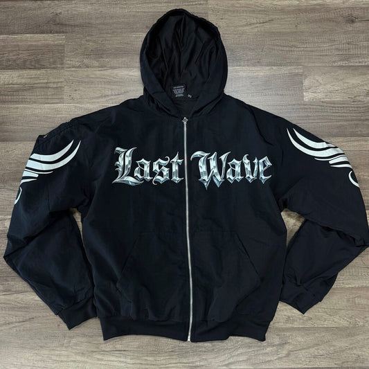 Last wave nylon jacket black