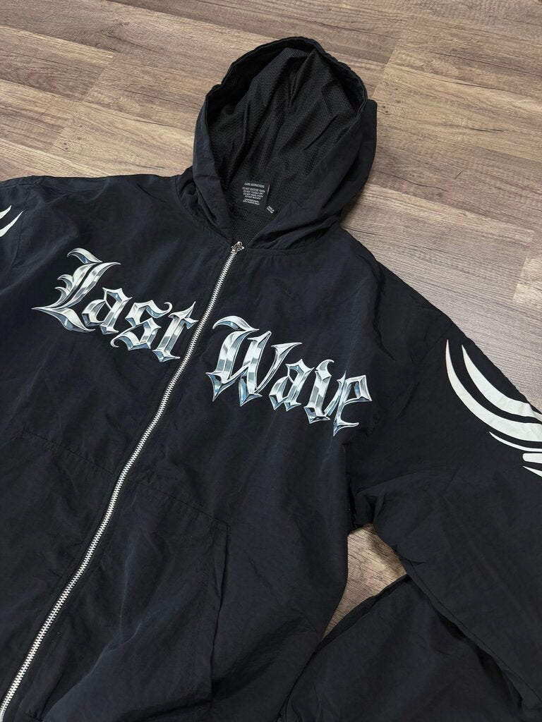 Last wave nylon jacket black