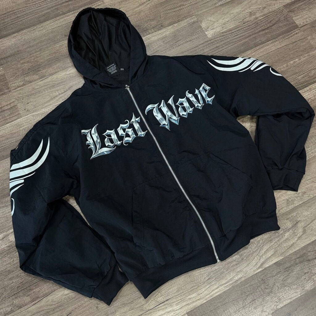 Last wave nylon jacket black