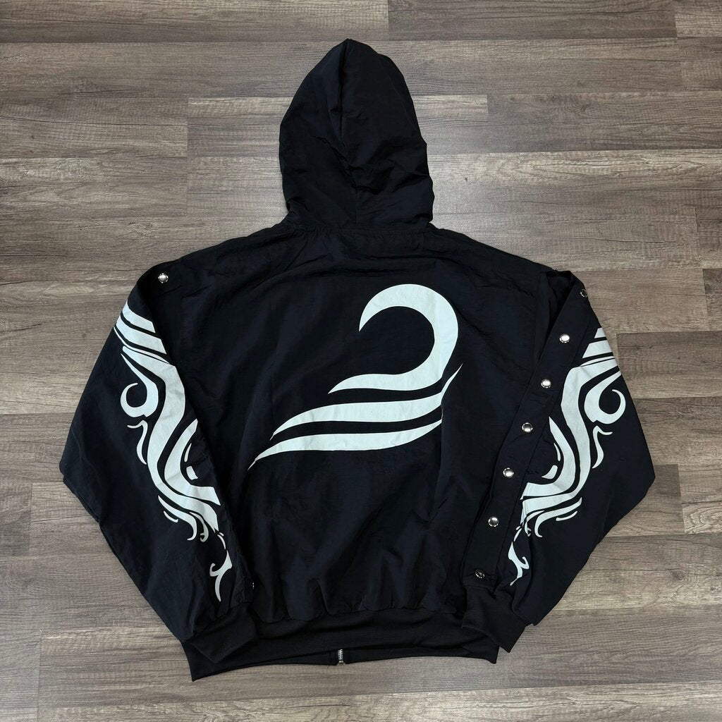Last wave nylon jacket black