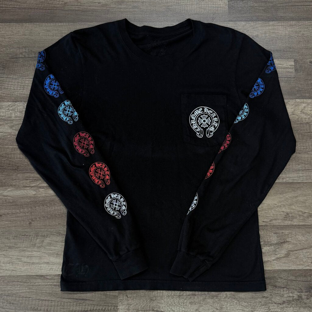 Chrome Hearts multi color logo sleeve shirt l/s