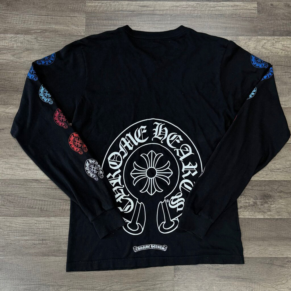 Chrome Hearts multi color logo sleeve shirt l/s