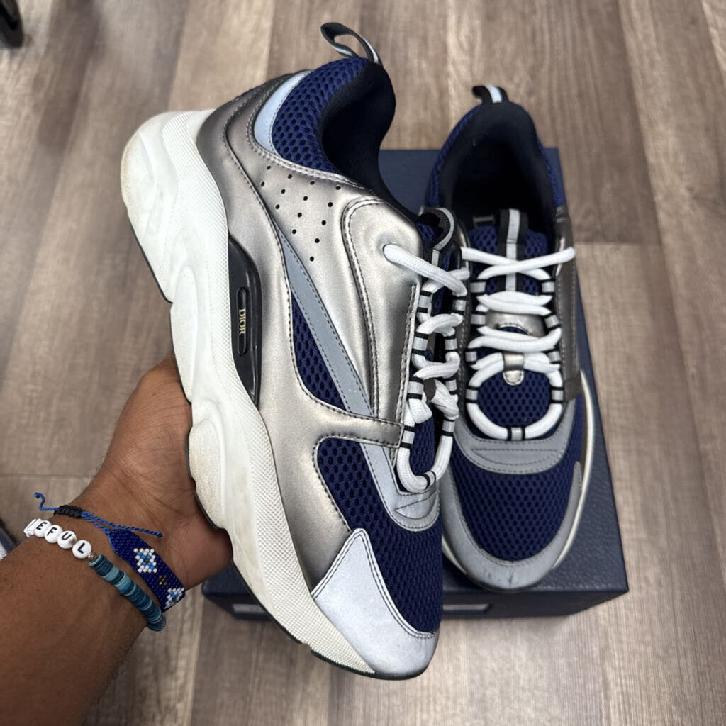 Dior b22 Navy Silver