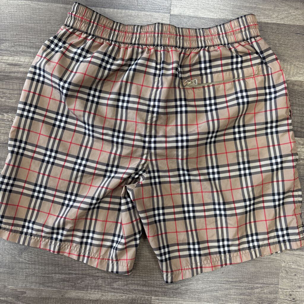 Burberry plaid swim shorts