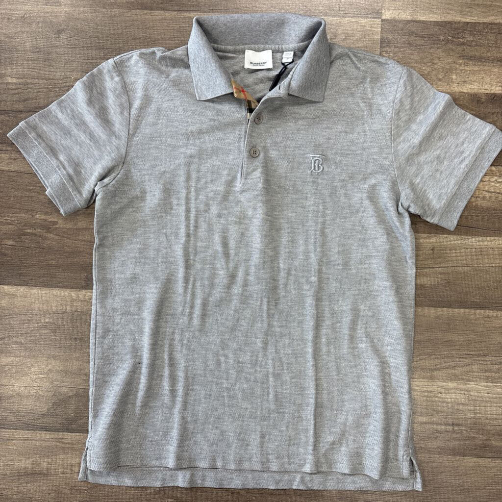 Burberry collar shirt grey
