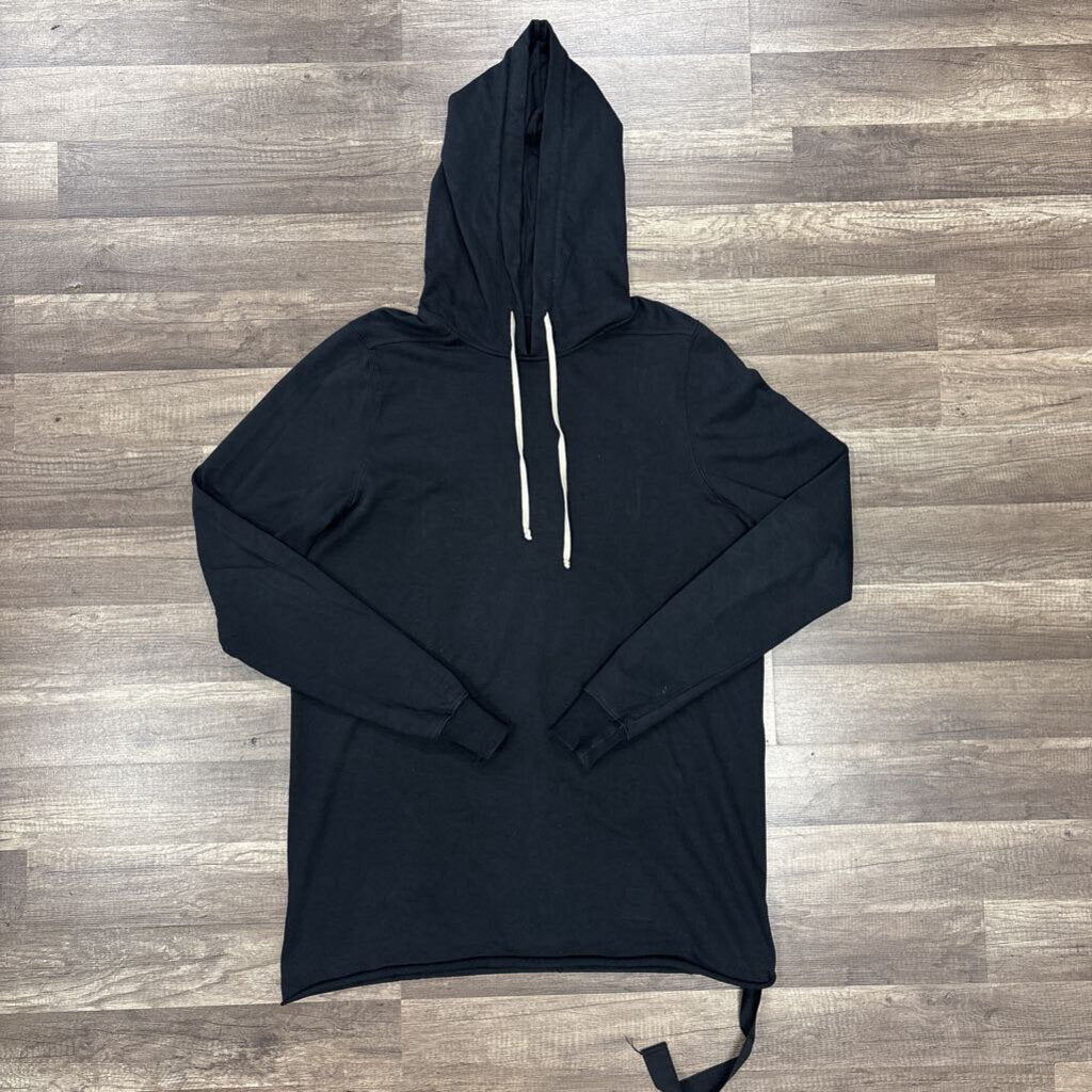 Rick Owens pull over hoodie black (oversized)