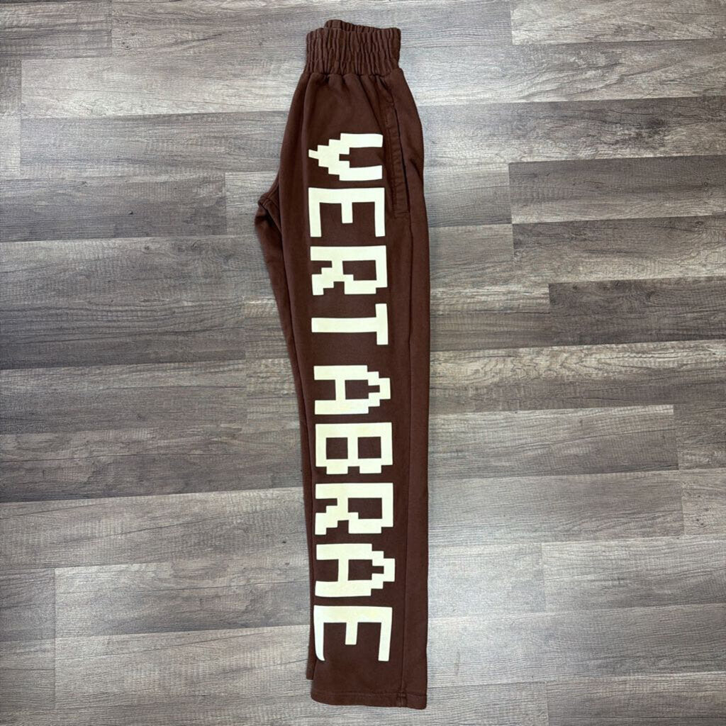 Vertabrae Sweat Pants Brown