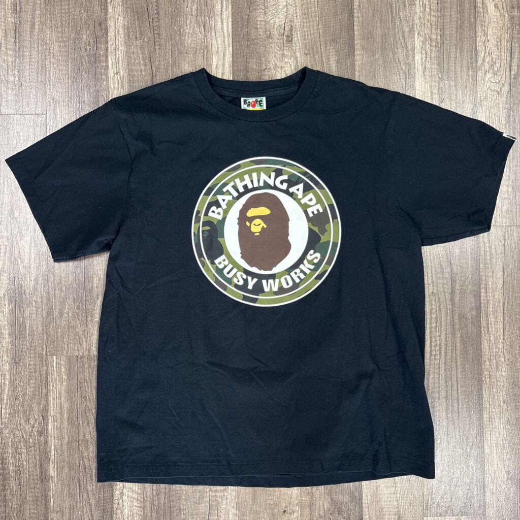 Bape "Busy Works" Logo Shirt