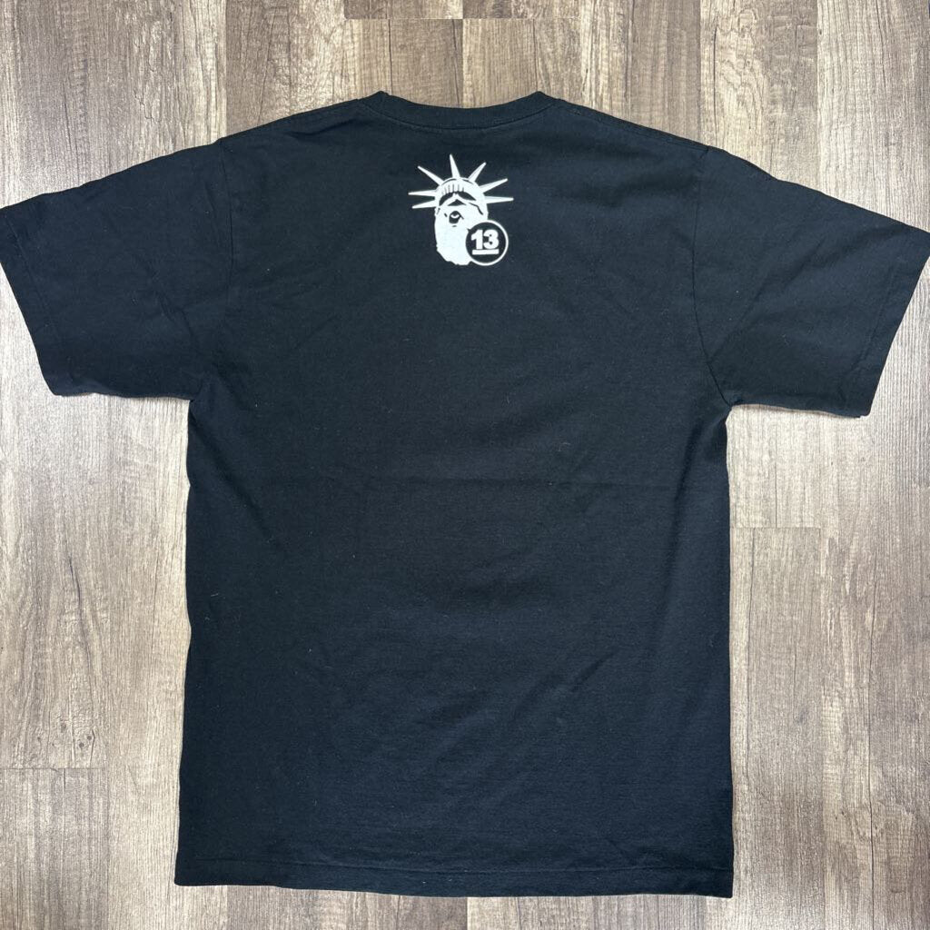 Bape "13" Logo Brown Ape Shirt