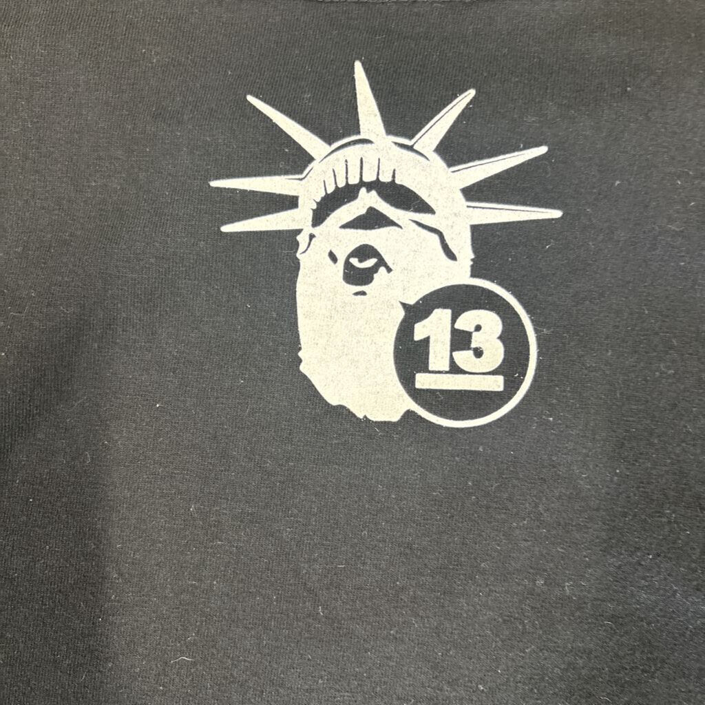 Bape "13" Logo Brown Ape Shirt