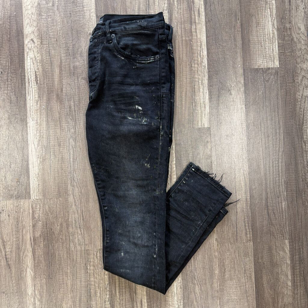 Purple Jean Black Silver