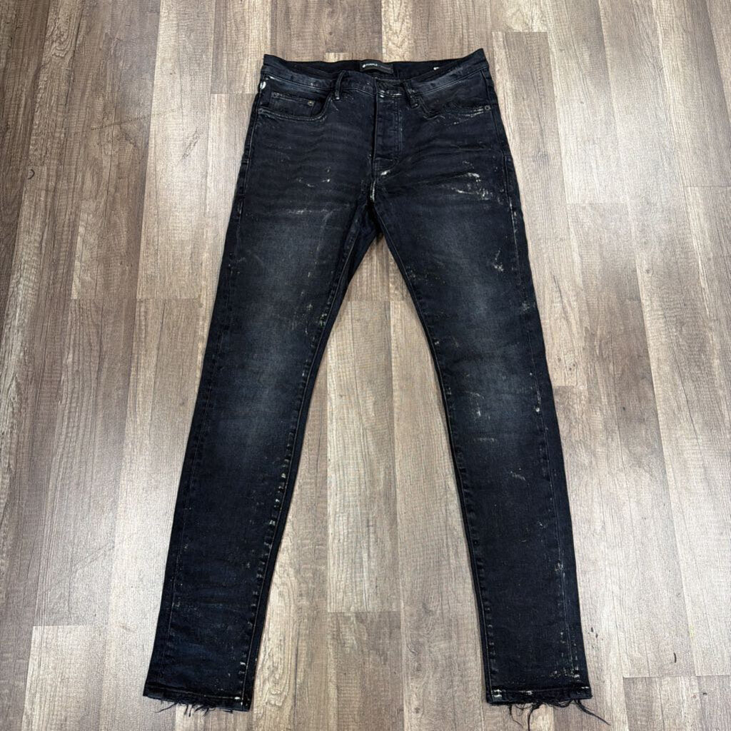 Purple Jean Black Silver