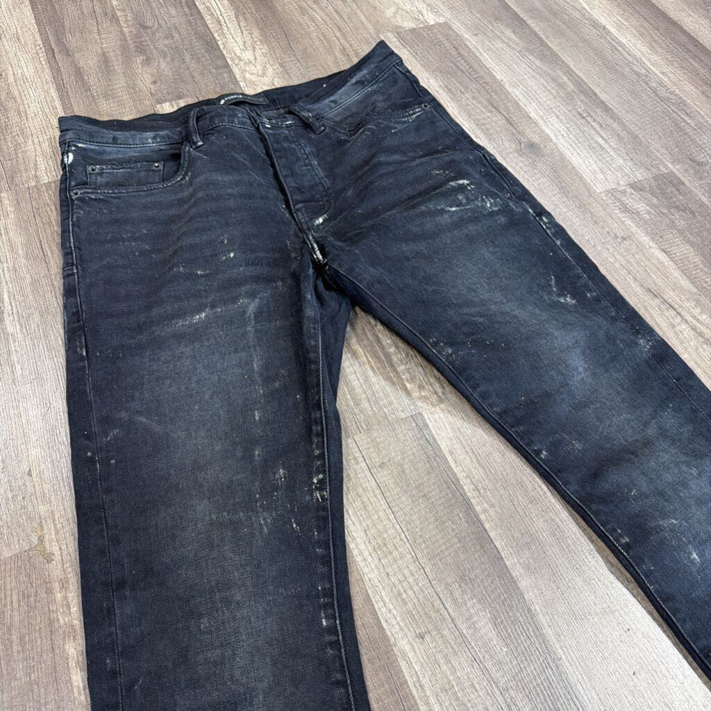Purple Jean Black Silver