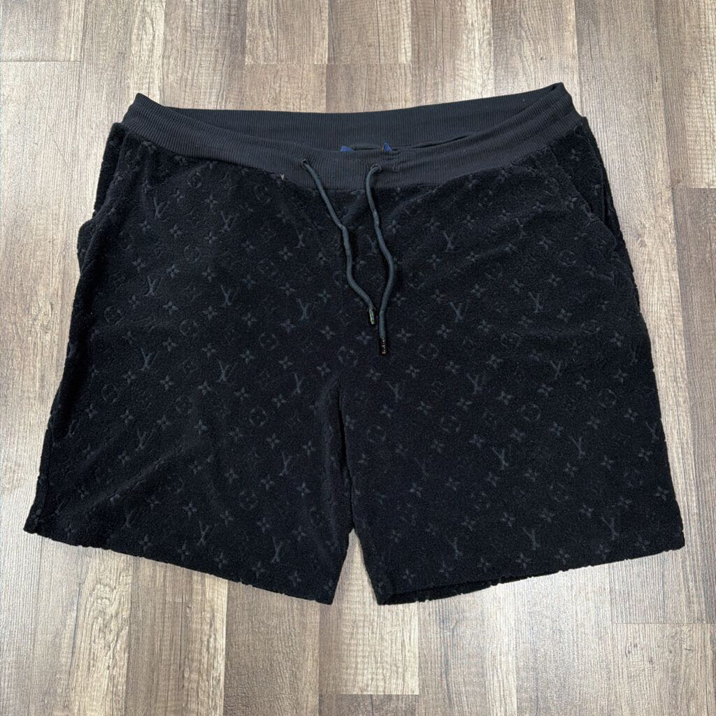 Louis Vuitton Shorts Black Logo Monogram