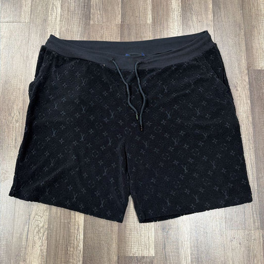 Louis Vuitton Shorts Black Logo Monogram