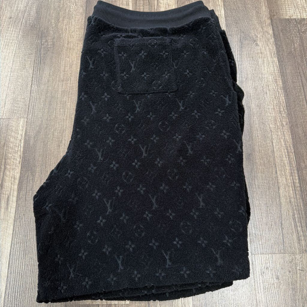 Louis Vuitton Shorts Black Logo Monogram