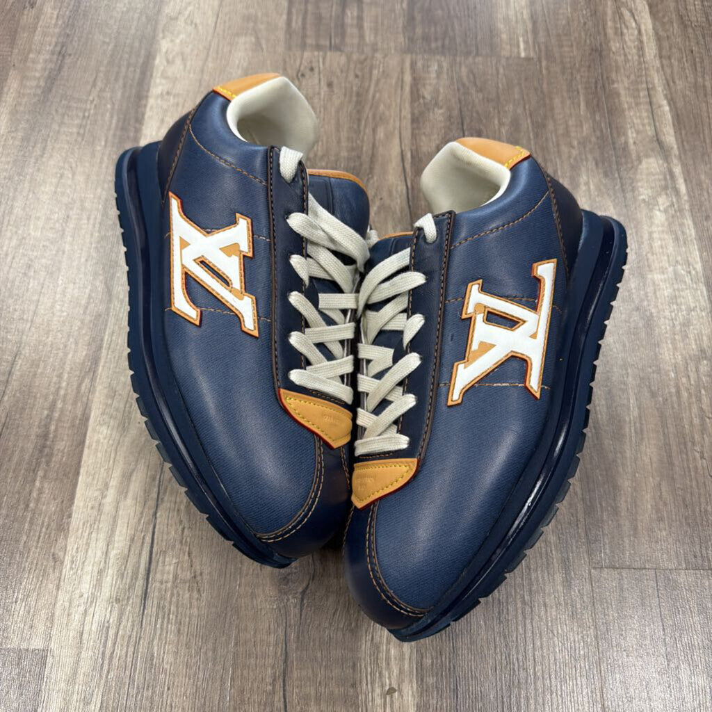 Louis Vuitton LV Buttersoft Trainer Navy Blue (No Box)