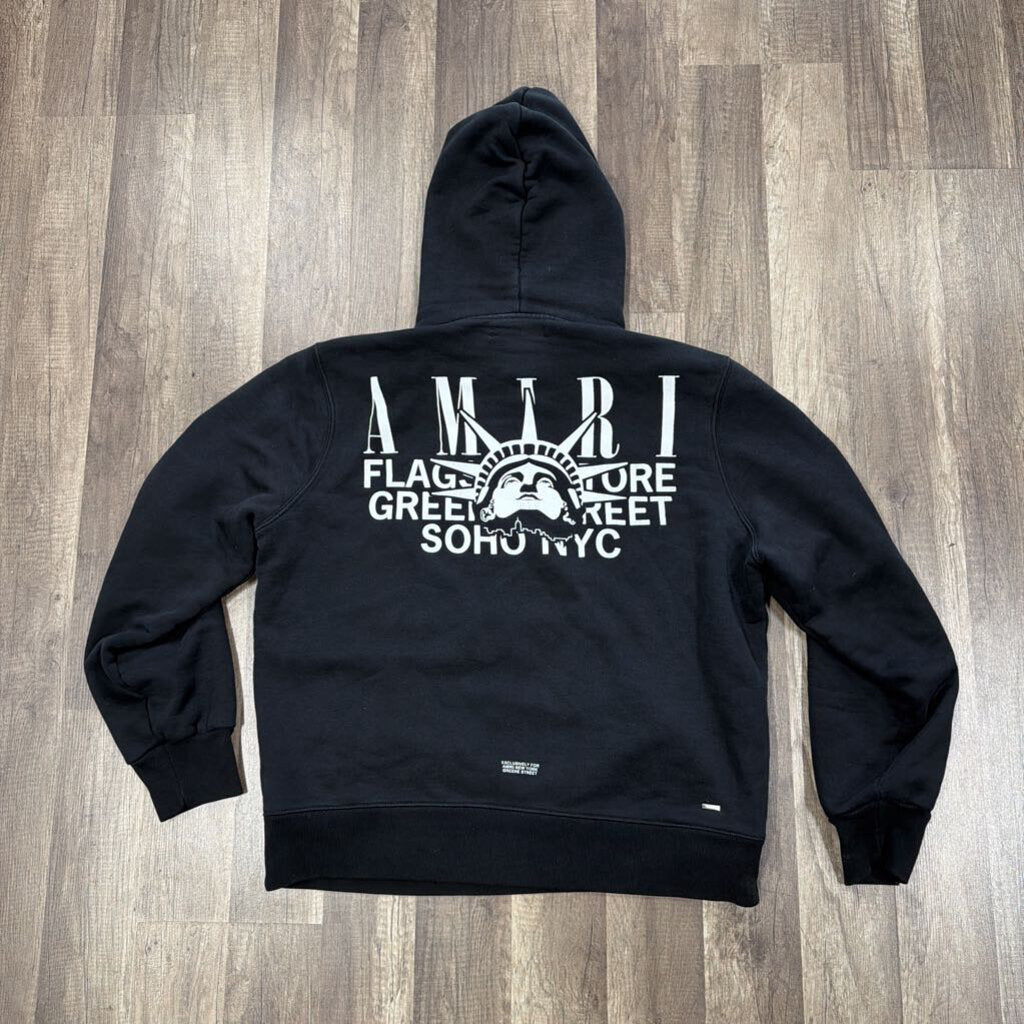 Amiri Flagship Soho Hoodie Black