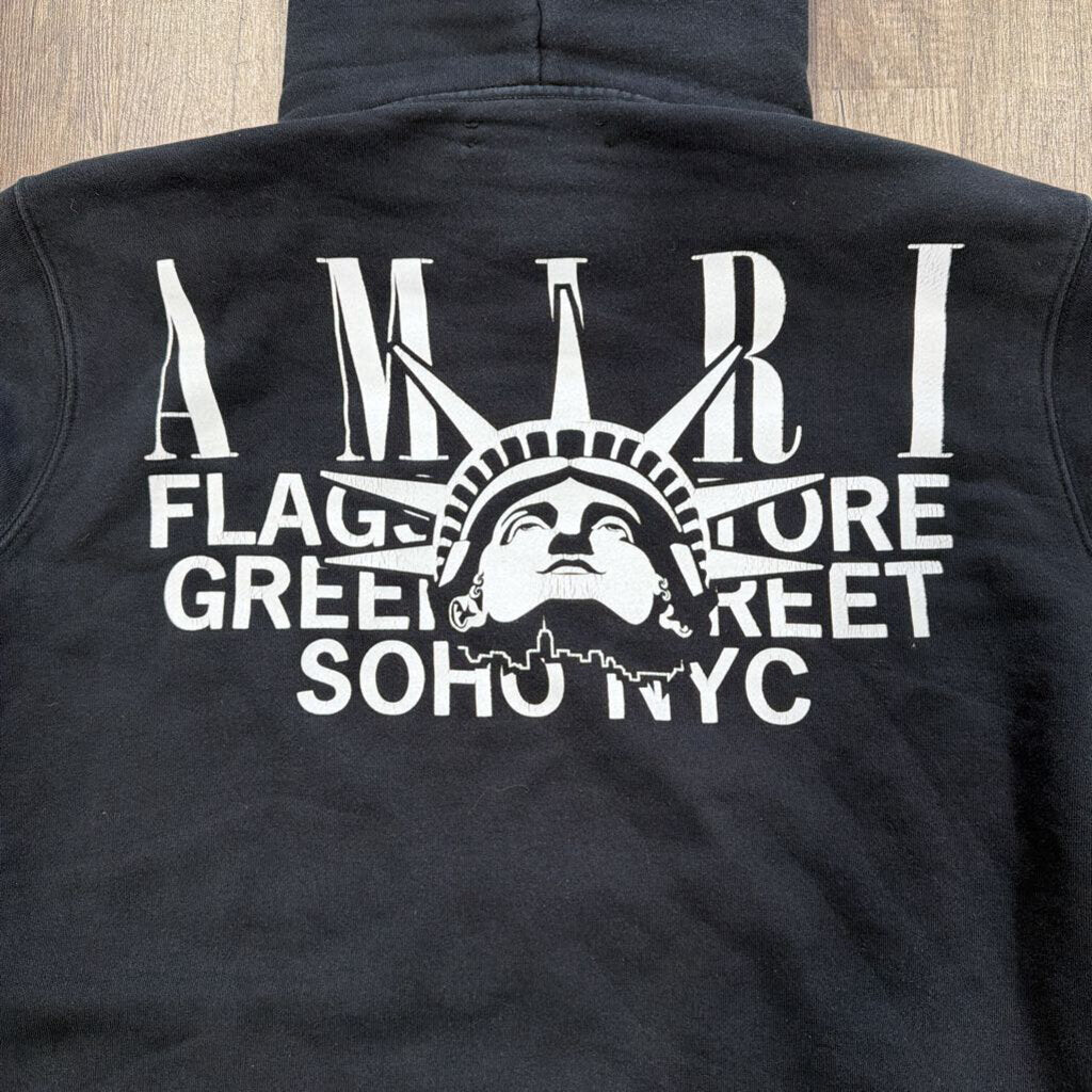 Amiri Flagship Soho Hoodie Black