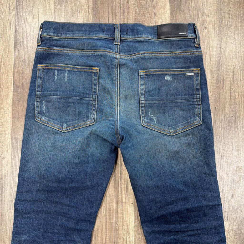 Amiri Mx-1 Jeans Orange Patch