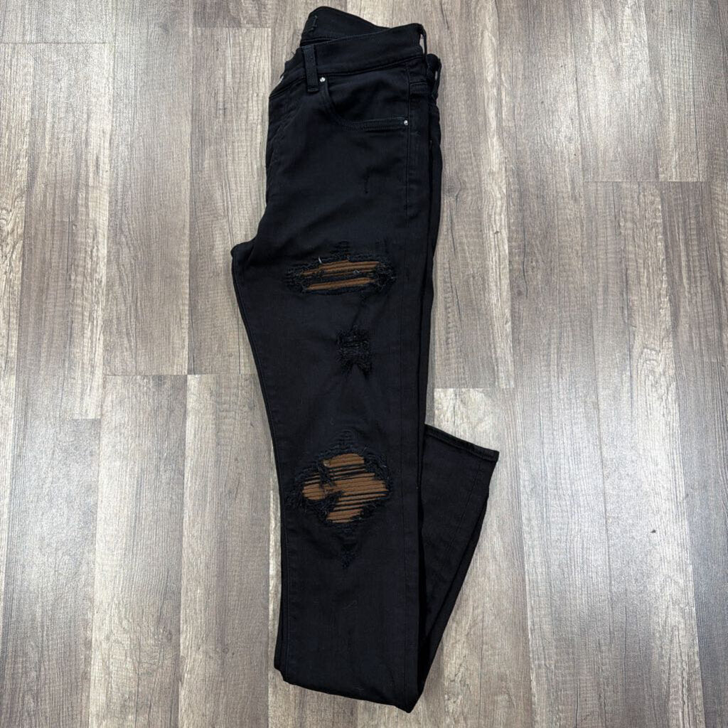 Amiri MX-1 Jeans Black/Brown Patch