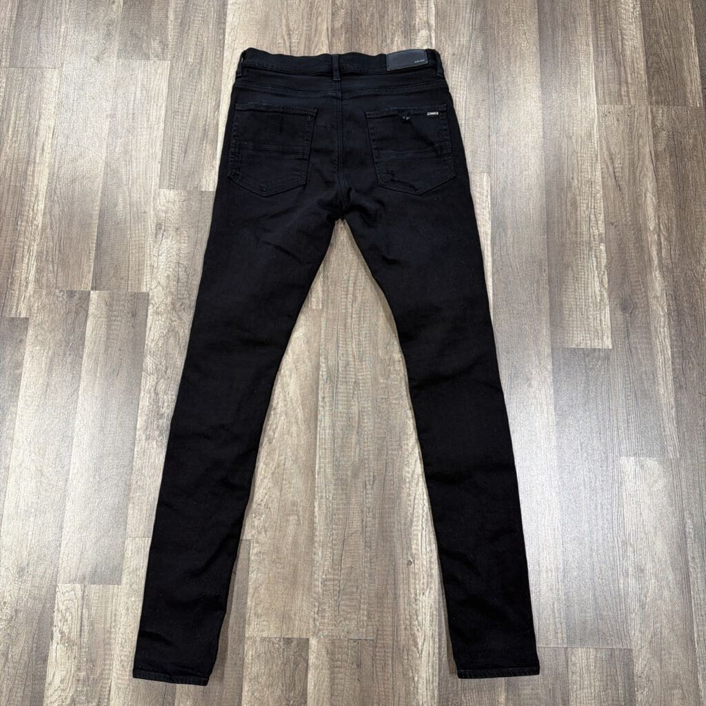 Amiri MX-1 Jeans Black/Brown Patch