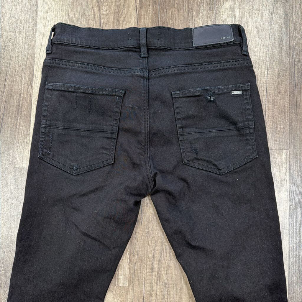 Amiri MX-1 Jeans Black/Brown Patch
